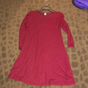 Small old navy cotton long sleeve dress. Never worn!